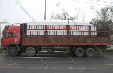 15噸散裝飼料運(yùn)輸車(山西客戶）