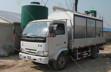 4噸散裝飼料運輸車(河南客戶) 4噸散裝飼料運輸車(河南客戶)
