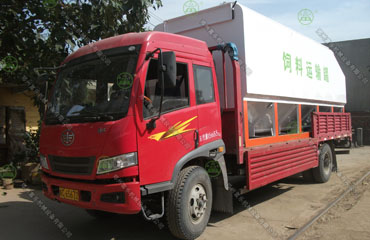 15噸散裝飼料運輸車（鶴壁客戶）