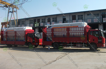 20噸散裝飼料運(yùn)輸車（西藏客戶）