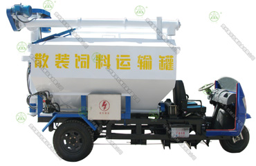 一體式2噸散裝飼料運輸車